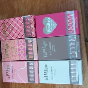 Red Aspen Nail Dashes- Set of 6